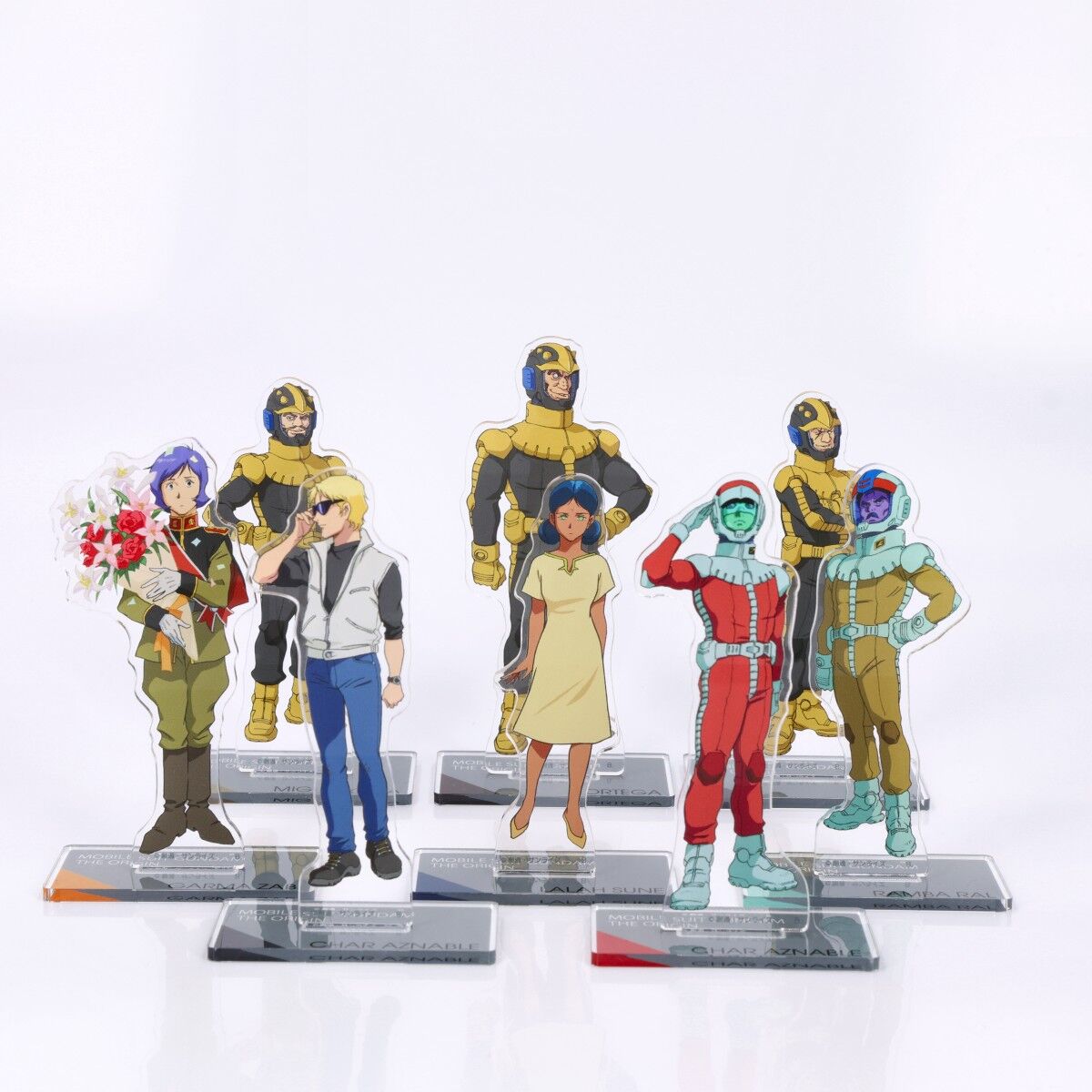 ガンダム オリジン origin キャラファインボード フレーム