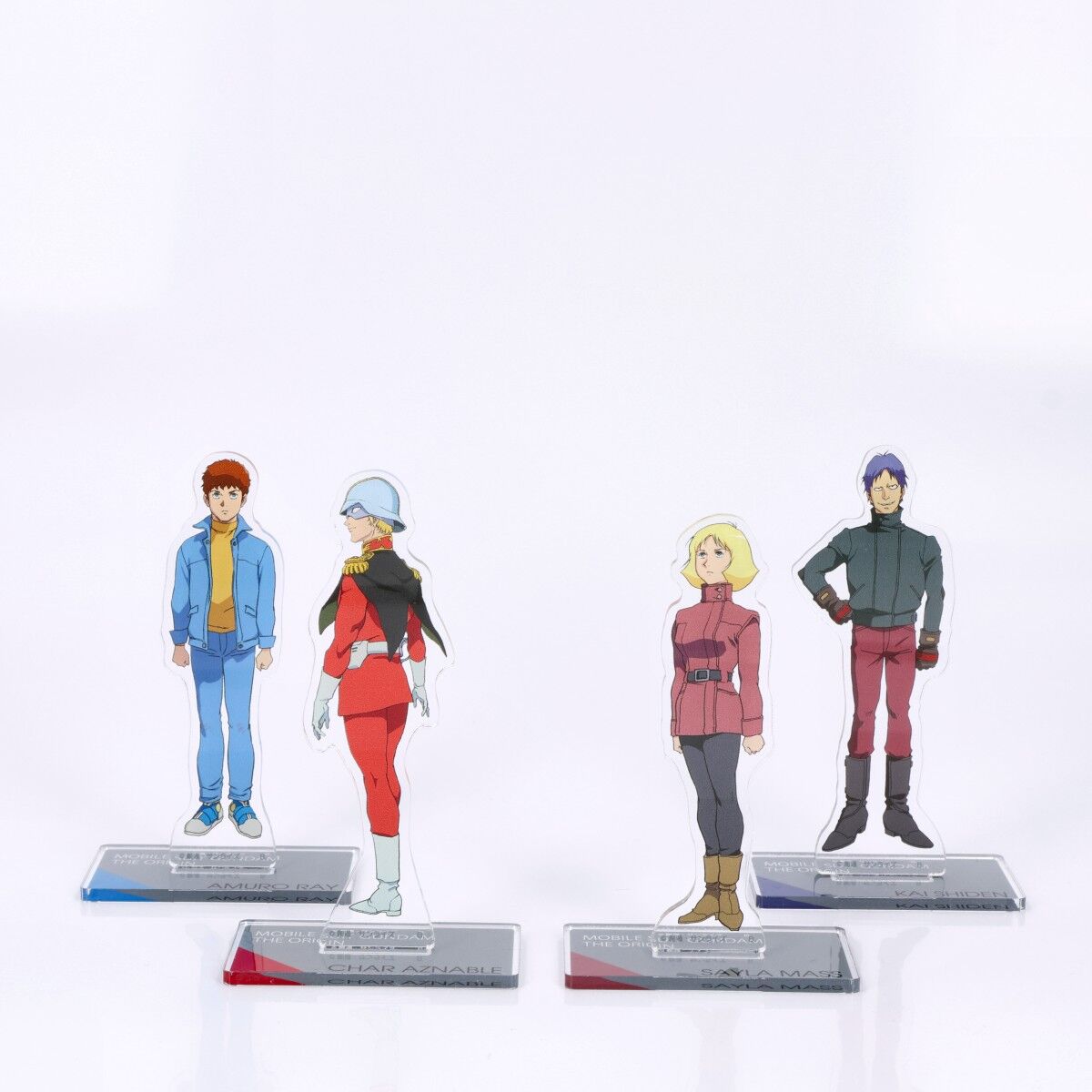 機動戦士ガンダム ジ オリジン ポストカード スタンプシート