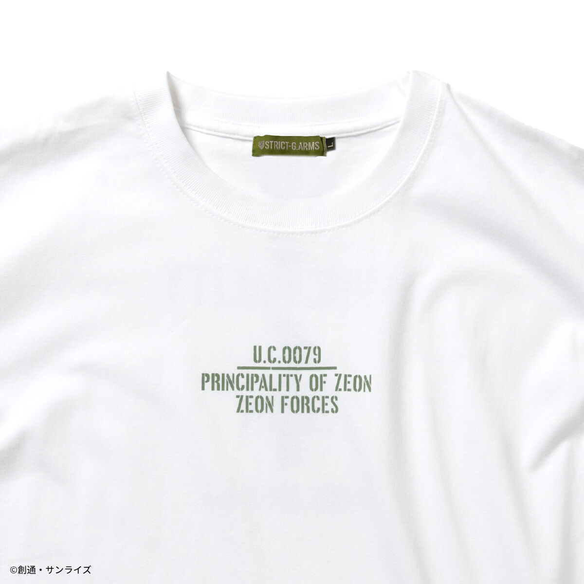 STRICT-G.ARMS『機動戦士ガンダム』ワッペン付Tシャツ ZEON FORCES 