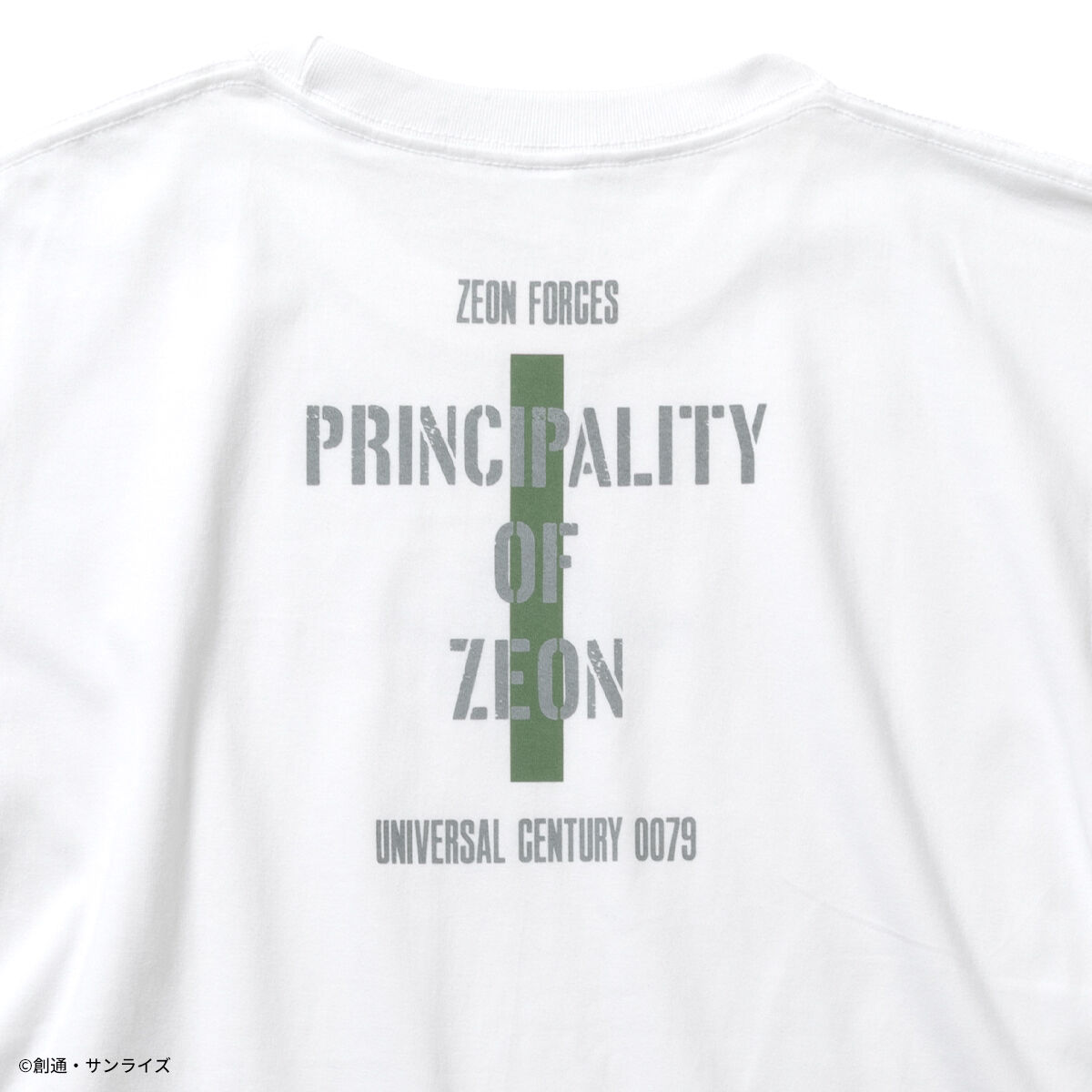 記念グッズ 1919 STRICT-G.ARMS『機動戦士ガンダム』ワッペン付Tシャツ ZEON FORCES