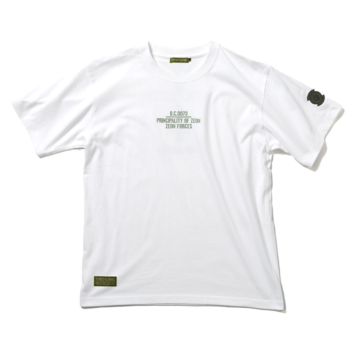 STRICT-G.ARMS『機動戦士ガンダム』ワッペン付Tシャツ ZEON