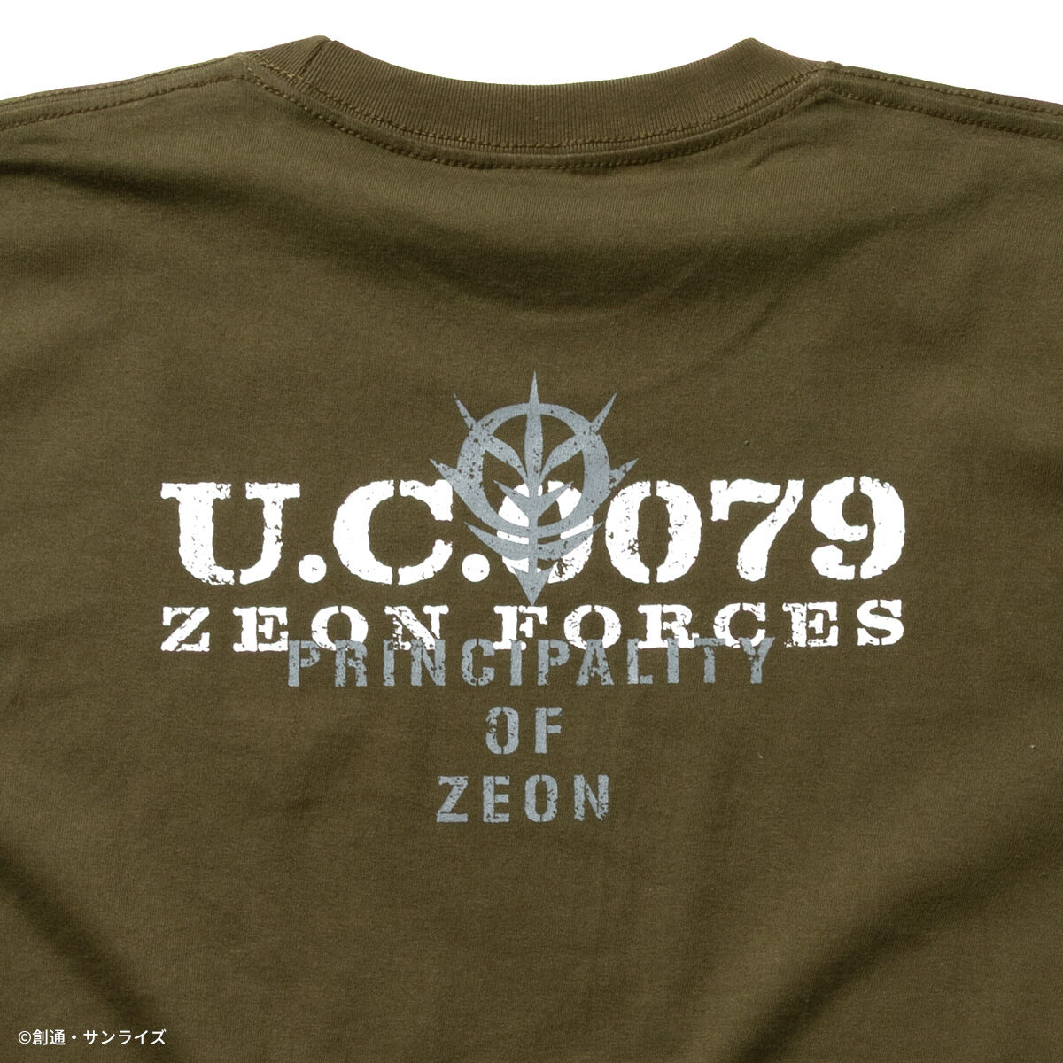 STRICT-G.ARMS『機動戦士ガンダム』ワッペン付Tシャツ ZEON FORCES