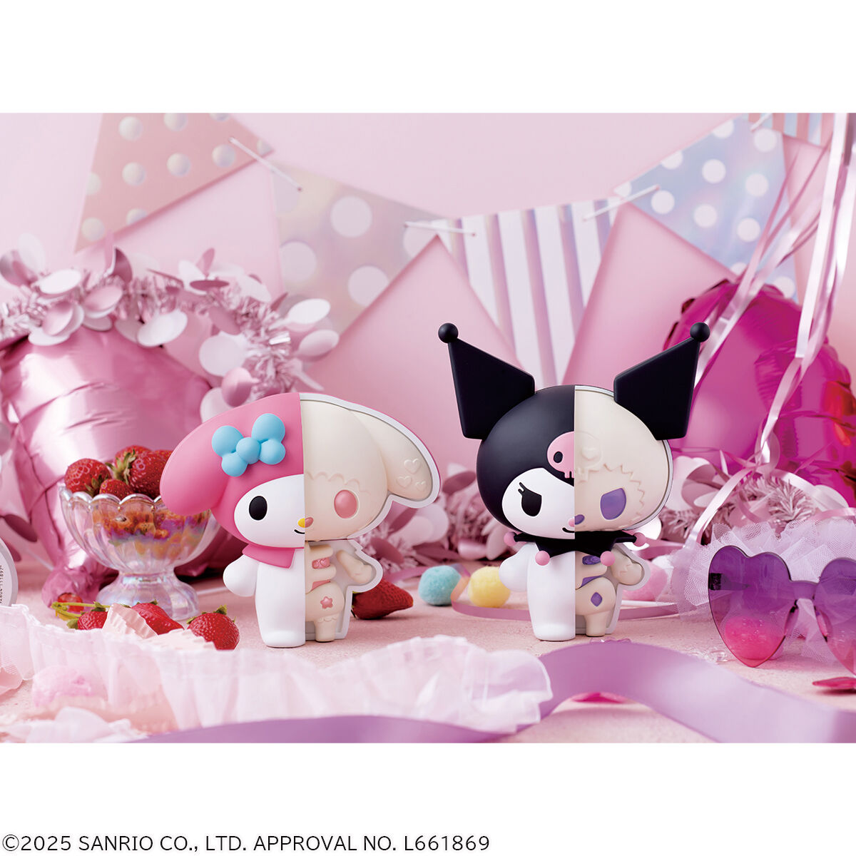 週末限定ンセール 解体パズルFANTASYソフビコレクション マイメロディ＆クロミ コミック・アニメ