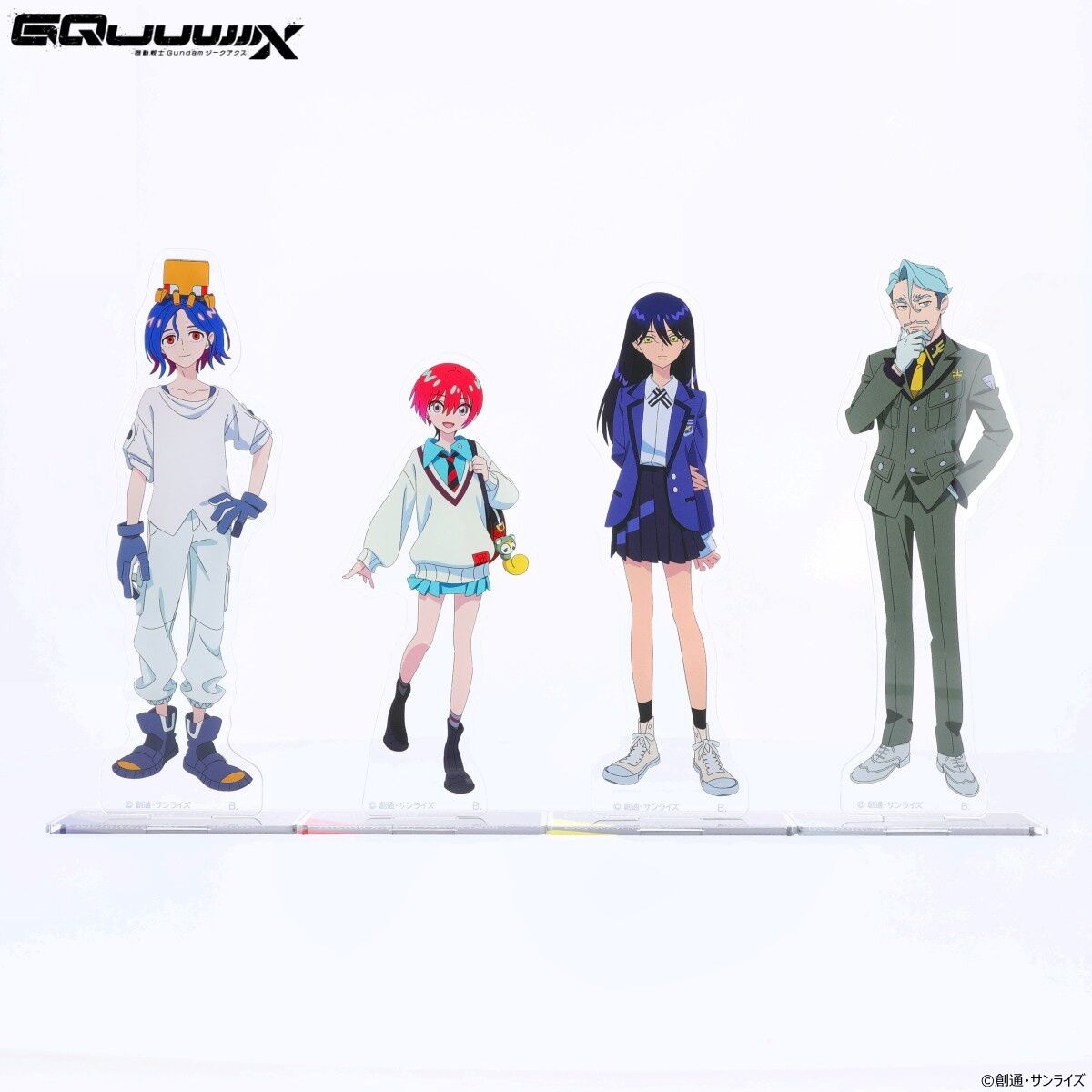 機動戦士Gundam GQuuuuuuX ビッグアクリルスタンド（全4種