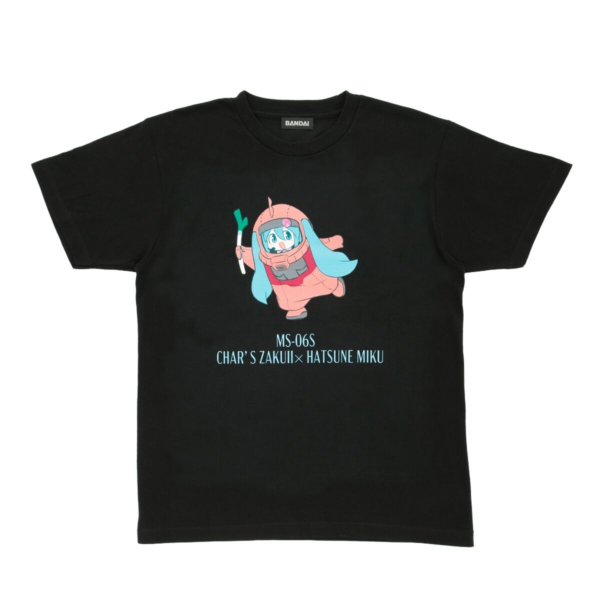 ガンダム45周年 × 初音ミク Tシャツ シャアザクぐるみ [初音ミク