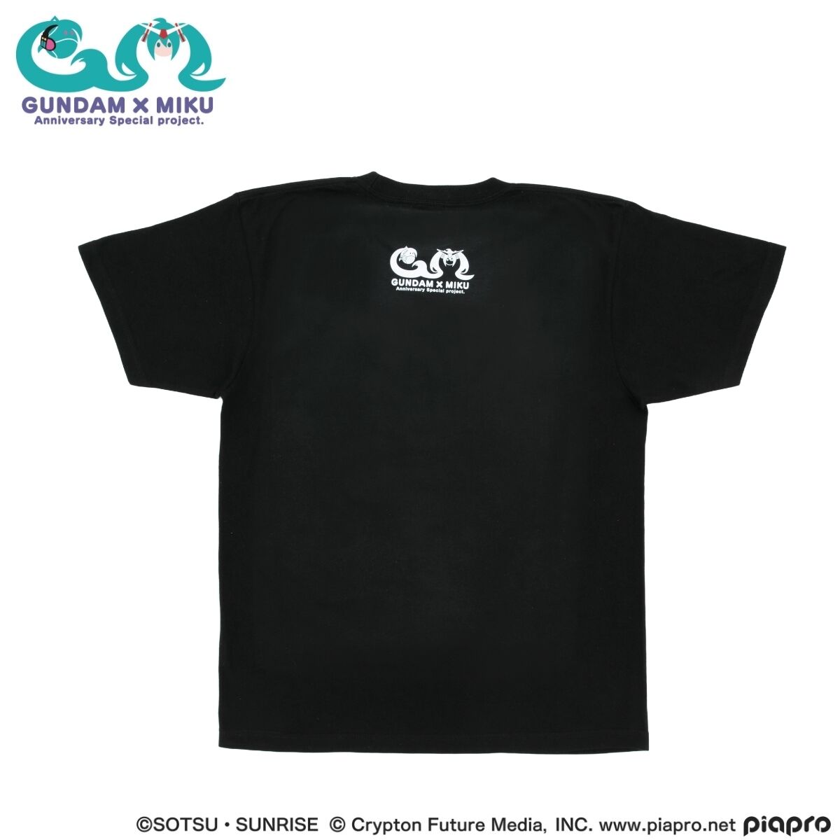 ガンダム45周年 × 初音ミク Tシャツ 初音ミク×エールストライク