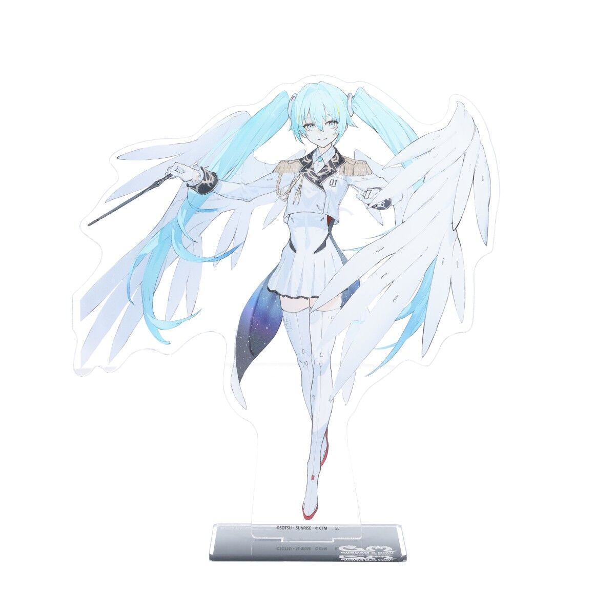 ガンダム45周年 × 初音ミク ビッグアクリルスタンド 初音ミク