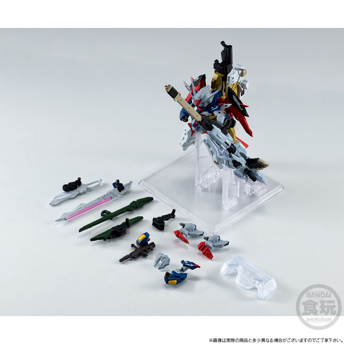 コンバージ　ガンダム　スノーディスティニー ダークウイング 機動戦士ガンダムSEED FREEDOM』デスティニーガンダムSpecII＆
