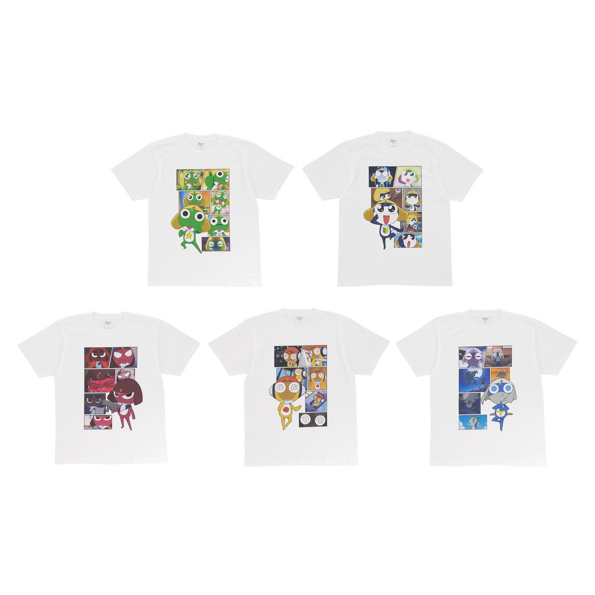 ケロロ軍曹 フルカラーTシャツ(全5種)【2025年9月発送