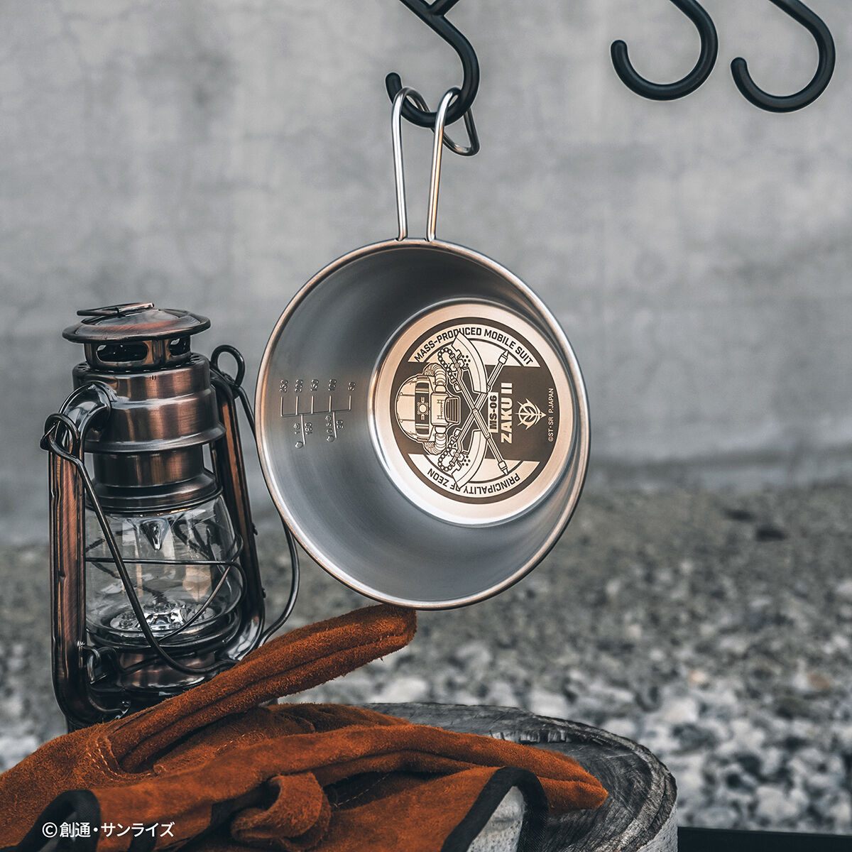 Creamware Pulser ジャンク品 ガンダム ステンレスシェラカップ320ml ザクIIモデル | 機動戦士