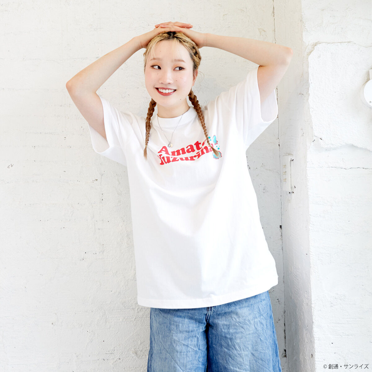 STRICT-G『機動戦士Gundam GQuuuuuuX』キャラネームTシャツ マチュ