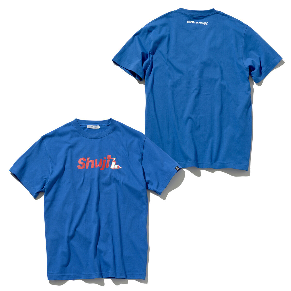 STRICT-G『機動戦士Gundam GQuuuuuuX』キャラネームTシャツ