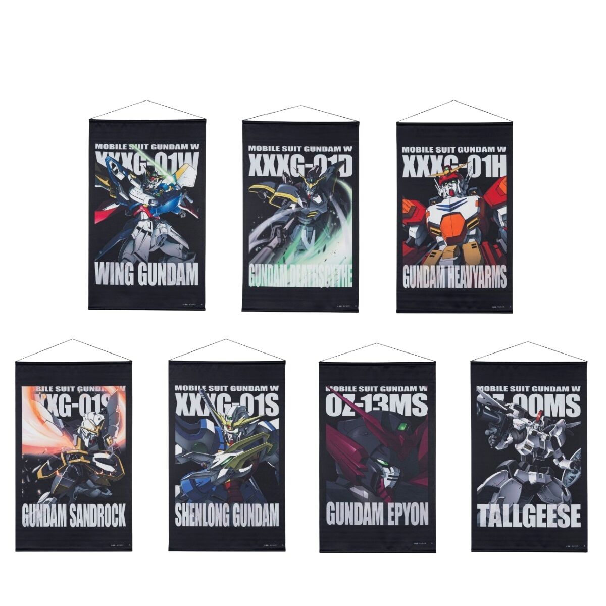 劇場版ガンダムW　タペストリーセット ガンダムw モビルスーツ タペストリー グッズ-タペストリー]機動