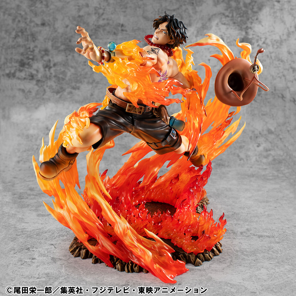 ワンピースエース3Dアート貴重品 Portrait.Of.Pirates ワンピース “NEO-MAXIMUM” ポートガス・D