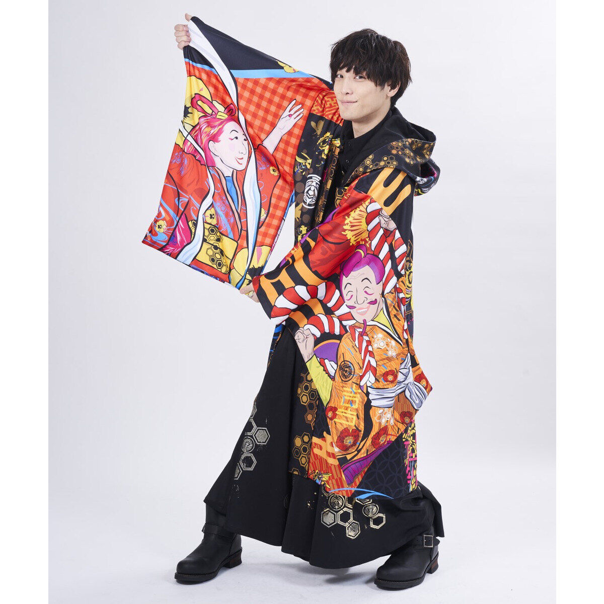 素敵でユニークな 王様戦隊キングオージャー×h.NAOTO 着物 カグラギ・ディボウスキ ベリーダンス