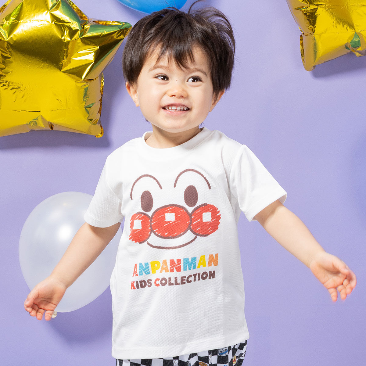 アンパンマンお顔ドライTシャツ | それいけ！アンパンマン