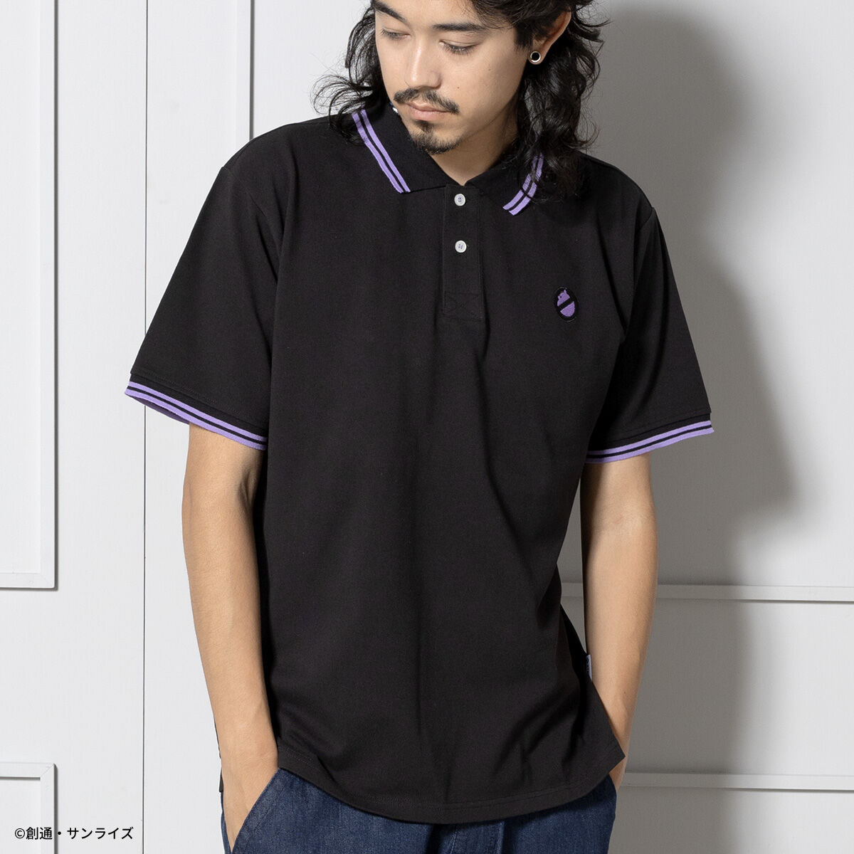 STRICT-G BASIC『機動戦士Gundam GQuuuuuuX』ポロシャツ ポメラニアン