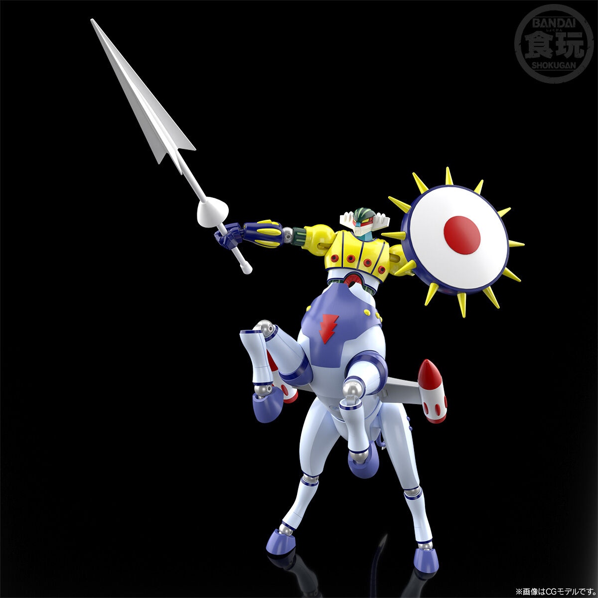 鋼鉄ジーグ 4体セット SMP [SHOKUGAN MODELING PROJECT] 鋼鉄ジーグ スルーインセット