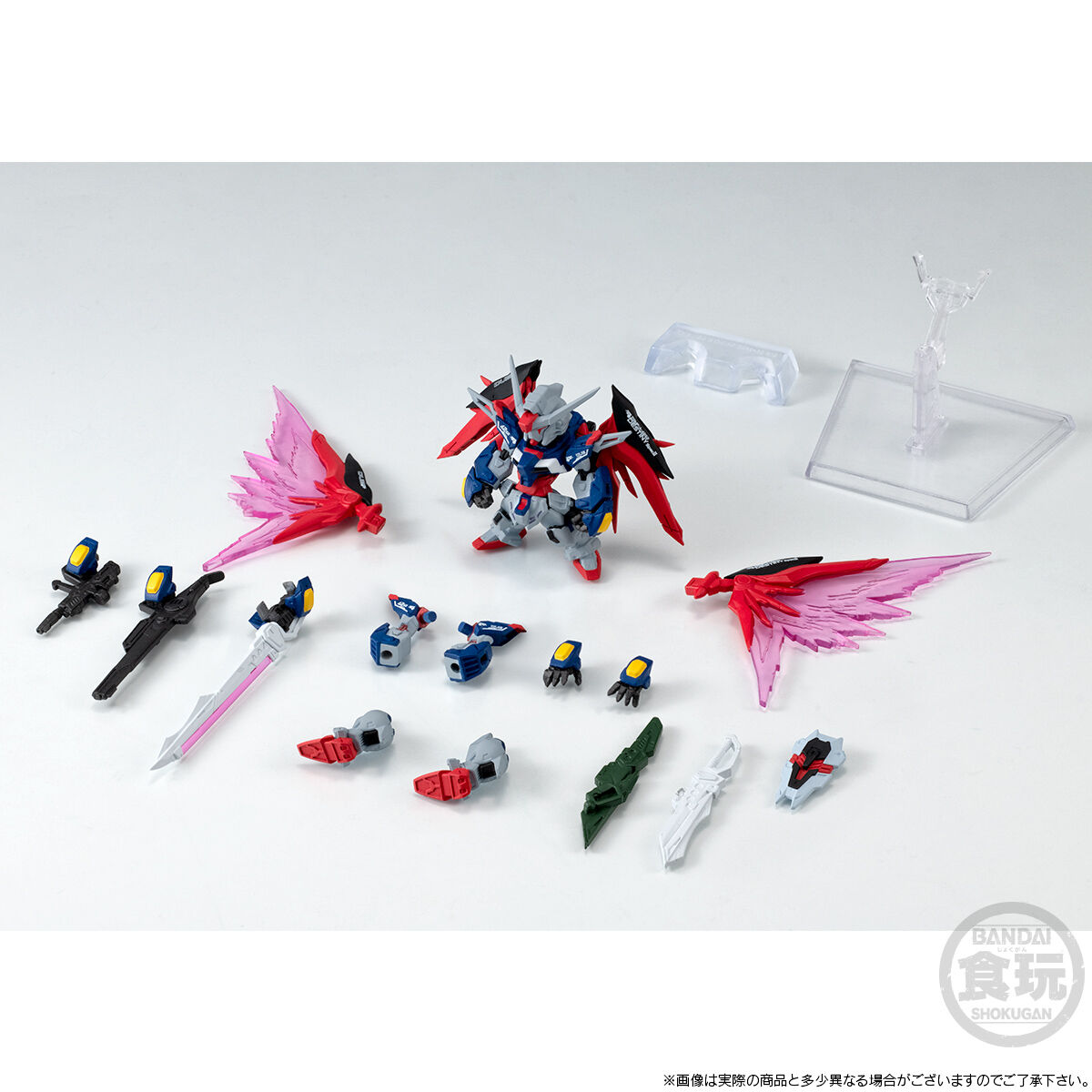 5種類セット デスティニーガンダム SpecII FW GUNDAM CONVERGE デスティニーガンダムSpecII【プレミアム