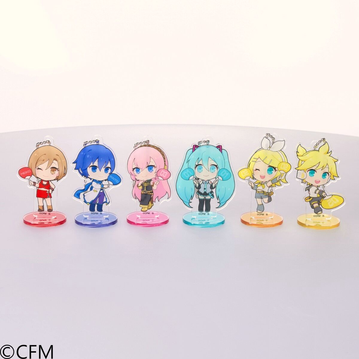 ハピクロ！】そよふぁんず 初音ミク アクリルスタンドチャーム(全10種