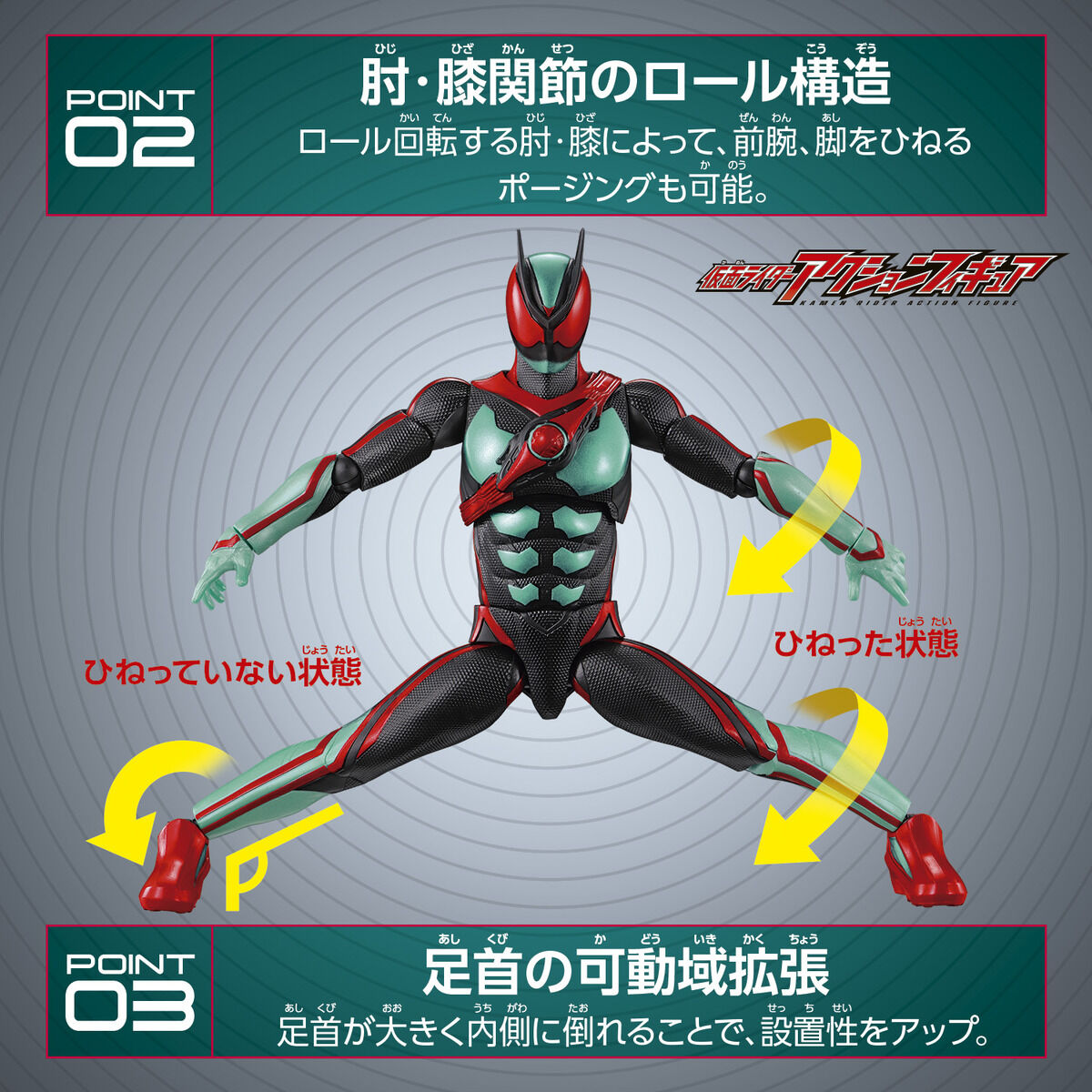 KAMEN RIDER Action Figure KAMEN RIDER Z PhysiCam Impact