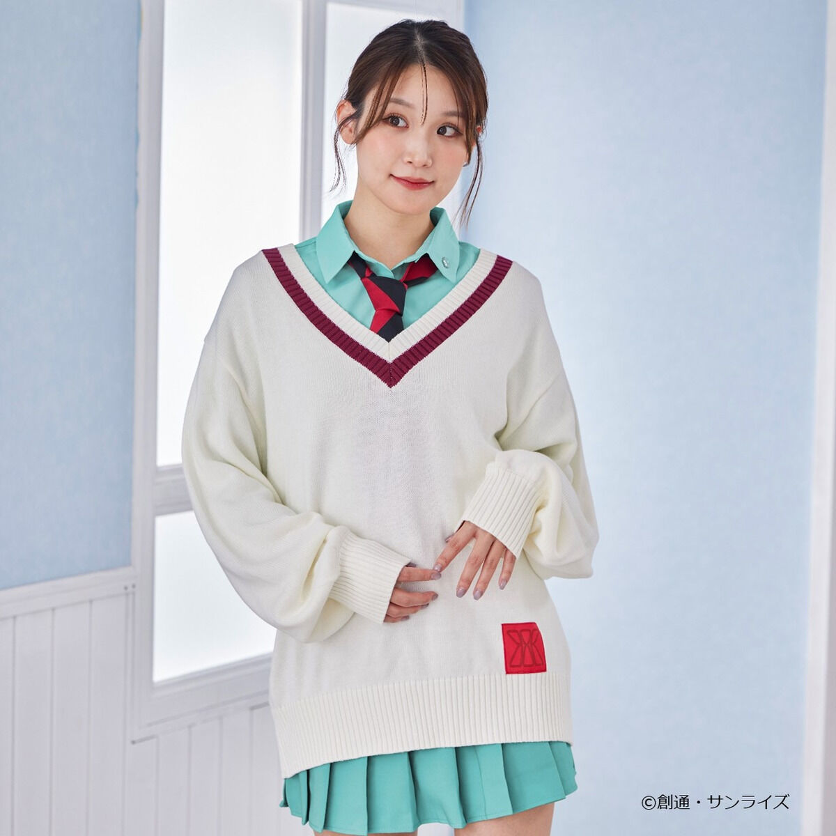 機動戦士Gundam GQuuuuuuX マチュの制服ニット【2025年10月お届け