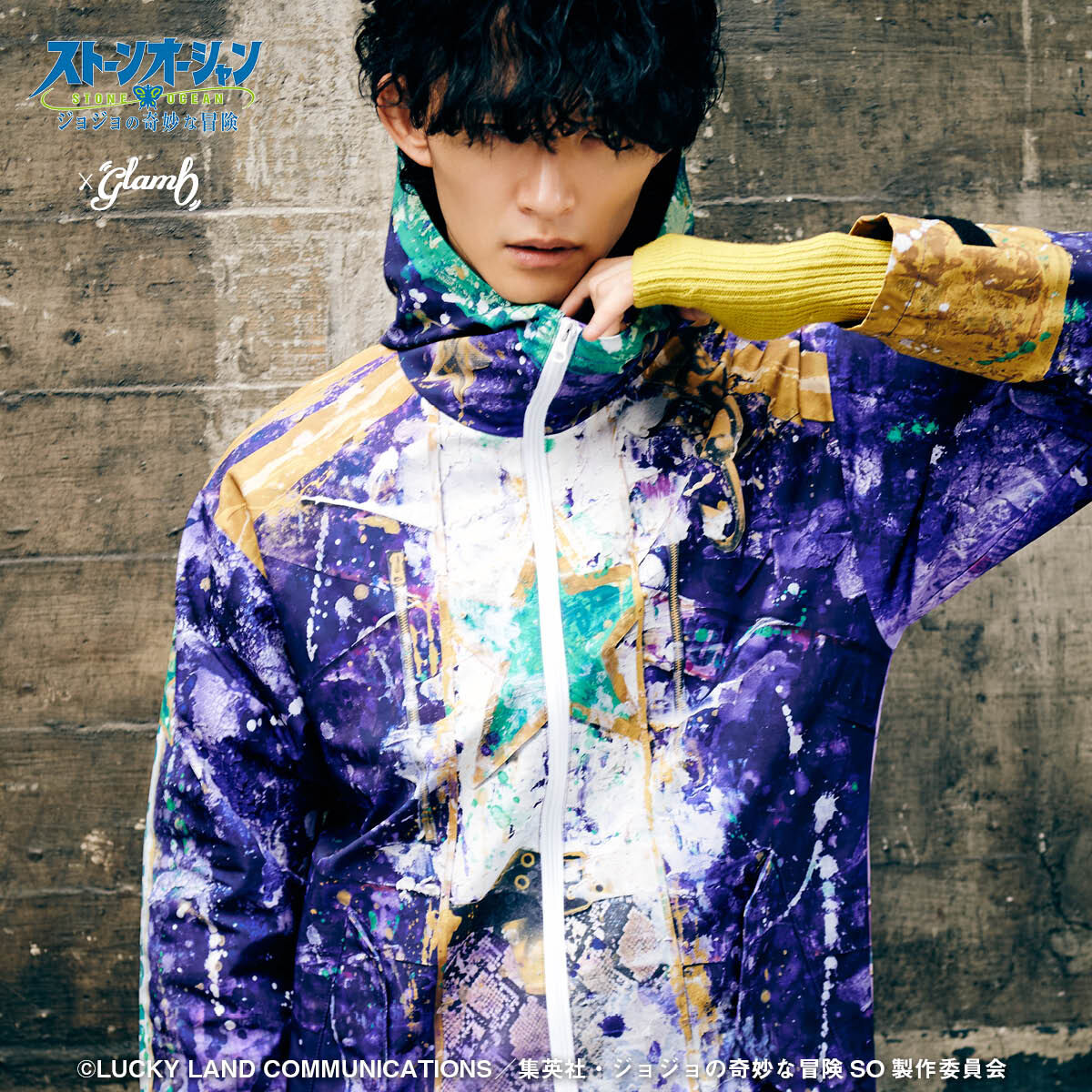 アニメ『ジョジョの奇妙な冒険 SO』×glamb High Neck Jotaro
