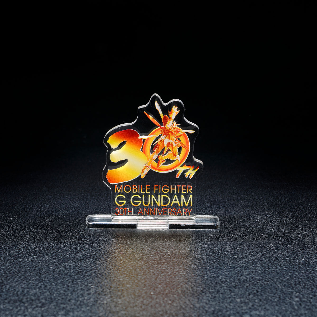アクリルロゴディスプレイEX 機動武闘伝Gガンダム 30周年記念ロゴ