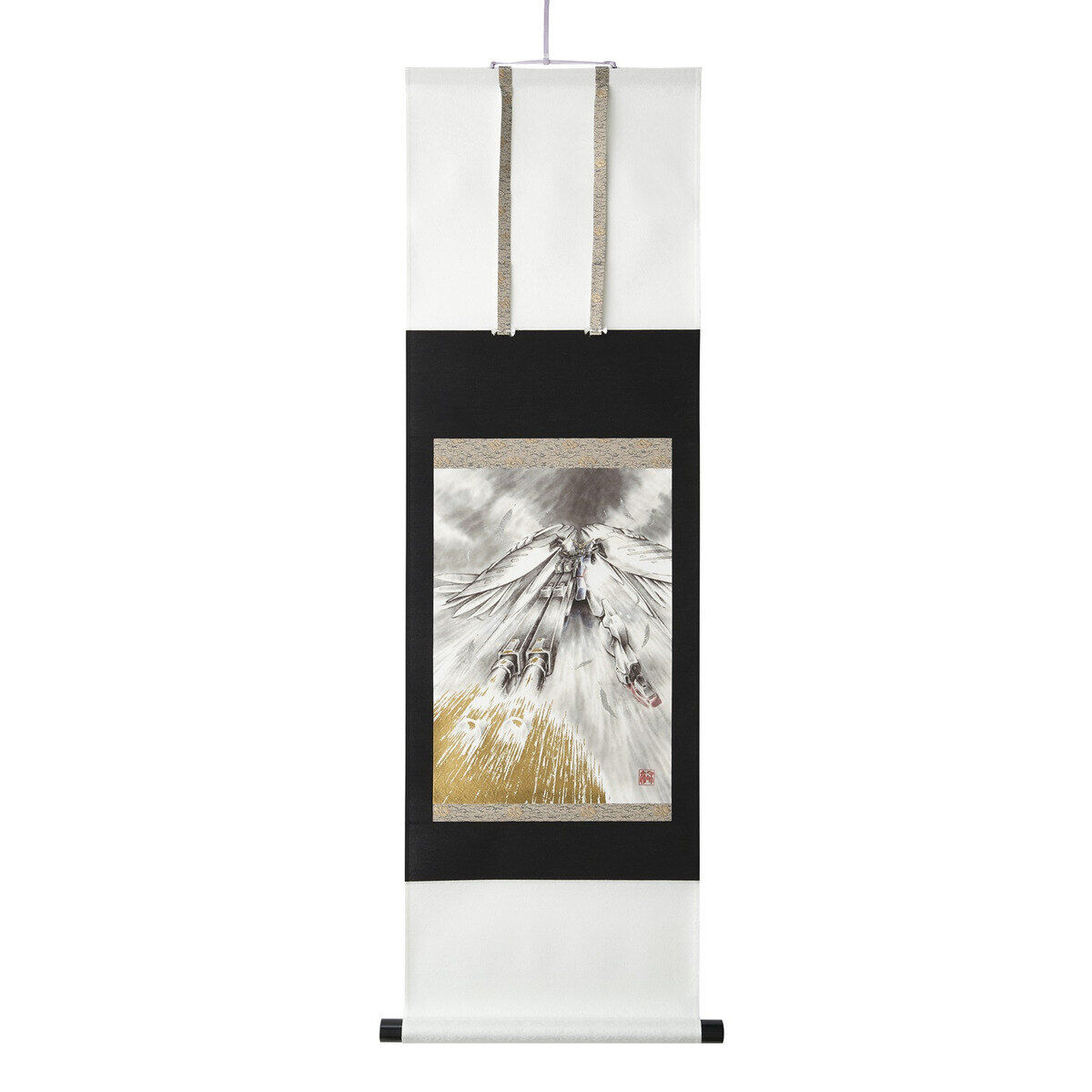Mobile Suit Gundam Wing + Endless Waltz 30th Anniversary Hanging Scroll