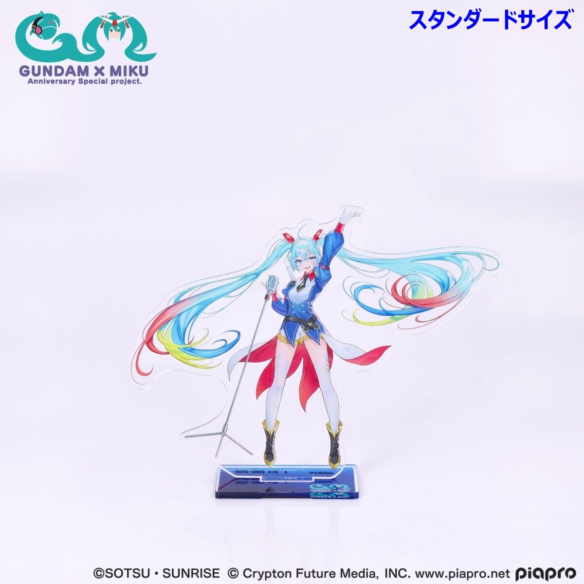ガンダム×初音ミク ビッグアクリルスタンド ウィングガンダム & ストライク ガンダム×初音ミク ビッグアクリルスタンド 【2025年8月発送