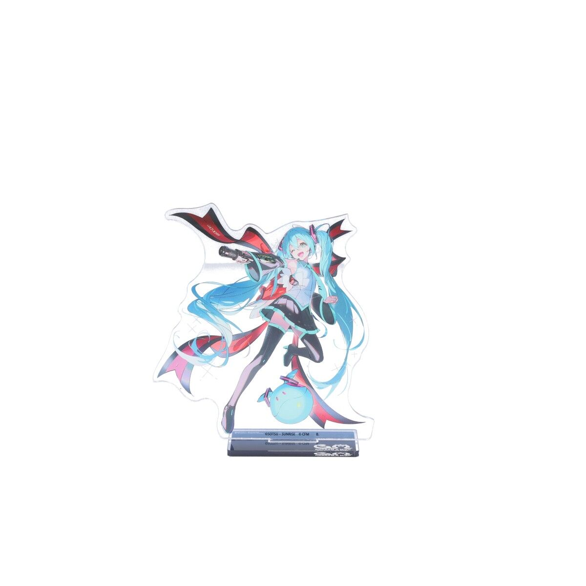 ガンダム×初音ミク ビッグアクリルスタンド ウィングガンダム & ストライク ガンダム45周年 × 初音ミク ビッグアクリルスタンド 初音ミク