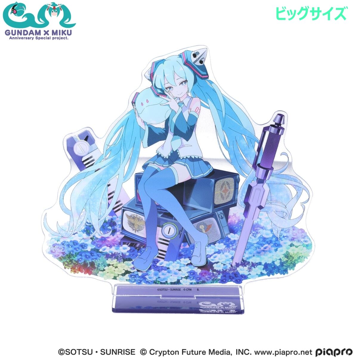 【プレミアムバンダイ】 ガンダム×初音ミク アクリルスタンド セット プレミアムバンダイ】 ガンダム×初音ミク アクリルスタンド