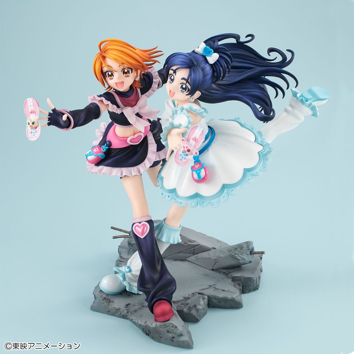 キュアブラック＆キュアホワイト 「ふたりはプリキュア」 Lucrea メガハウス 抽選販売】Lucrea(ルクリア) ふたりはプリキュア キュアブラック