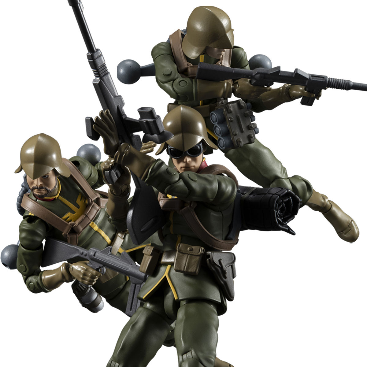 G.M.G 04 & 08 ジオン兵セット 定価約12000円 ガンダム メガハウス G.M.G.(ガンダムミリタリージェネレーション) 機動