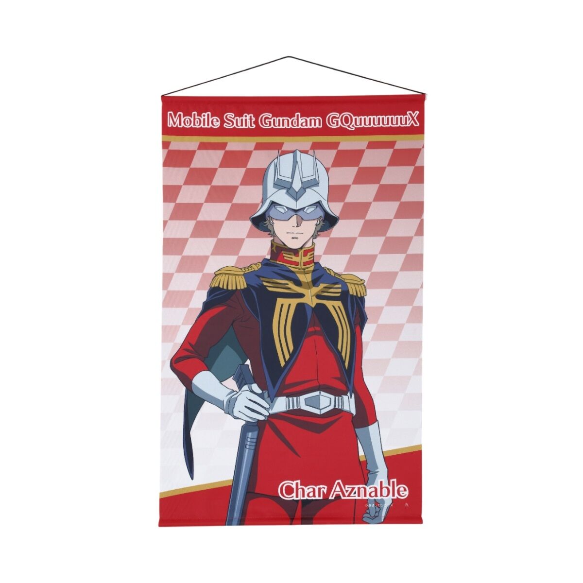 ガンダム シャア・アズナブル キャラファイングラフ フレーム切手セット 機動戦士Gundam GQuuuuuuX キャラクターイラスト タペストリー
