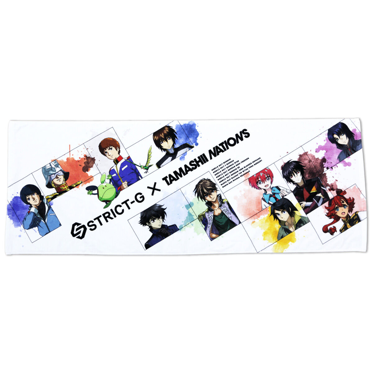 ガンダム　フェイスタオル　2枚 機動戦士ガンダムSEED FREEDOM キャラクターイラスト フェイス