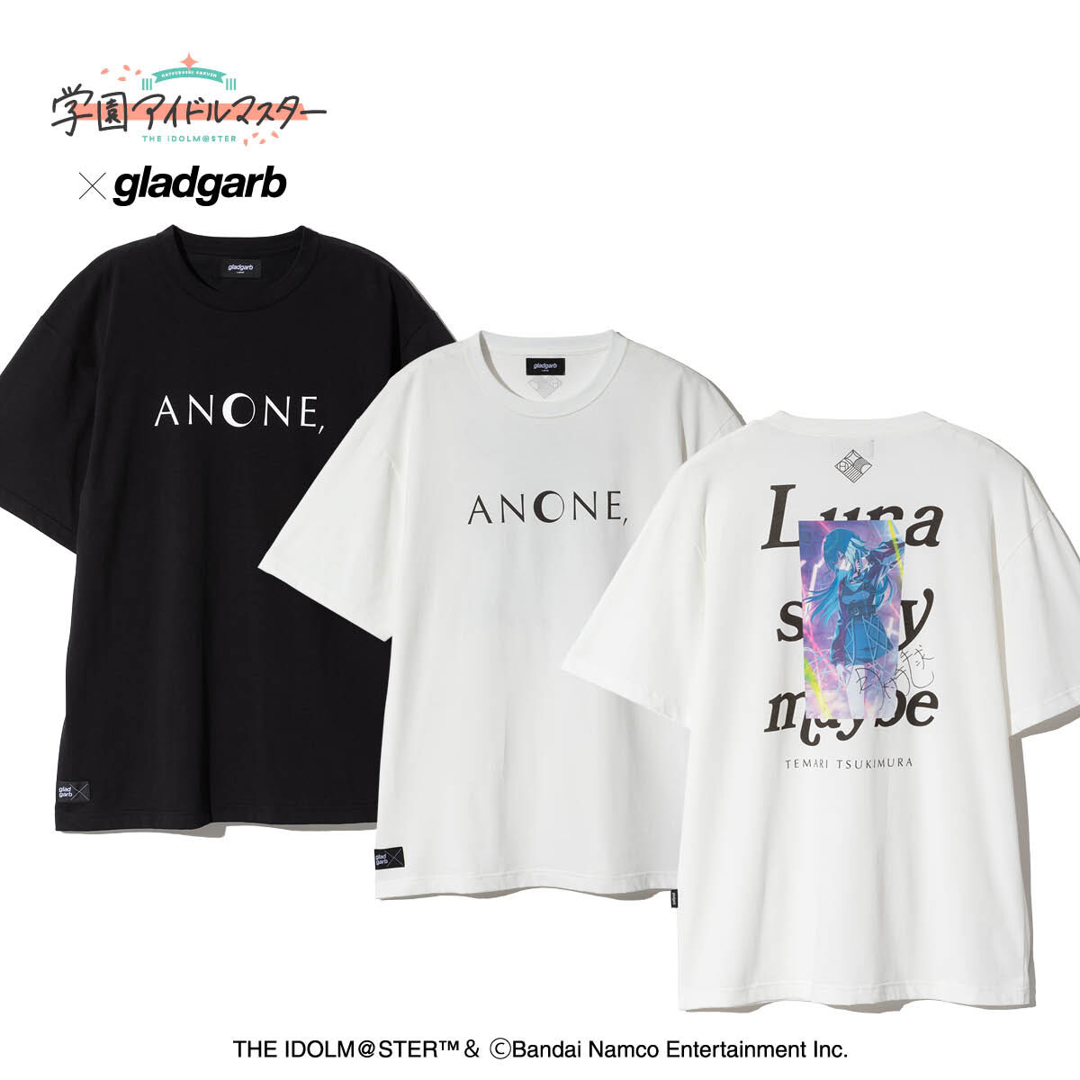 学園アイドルマスター×gladgarb Luna say maybe Tee（全2種