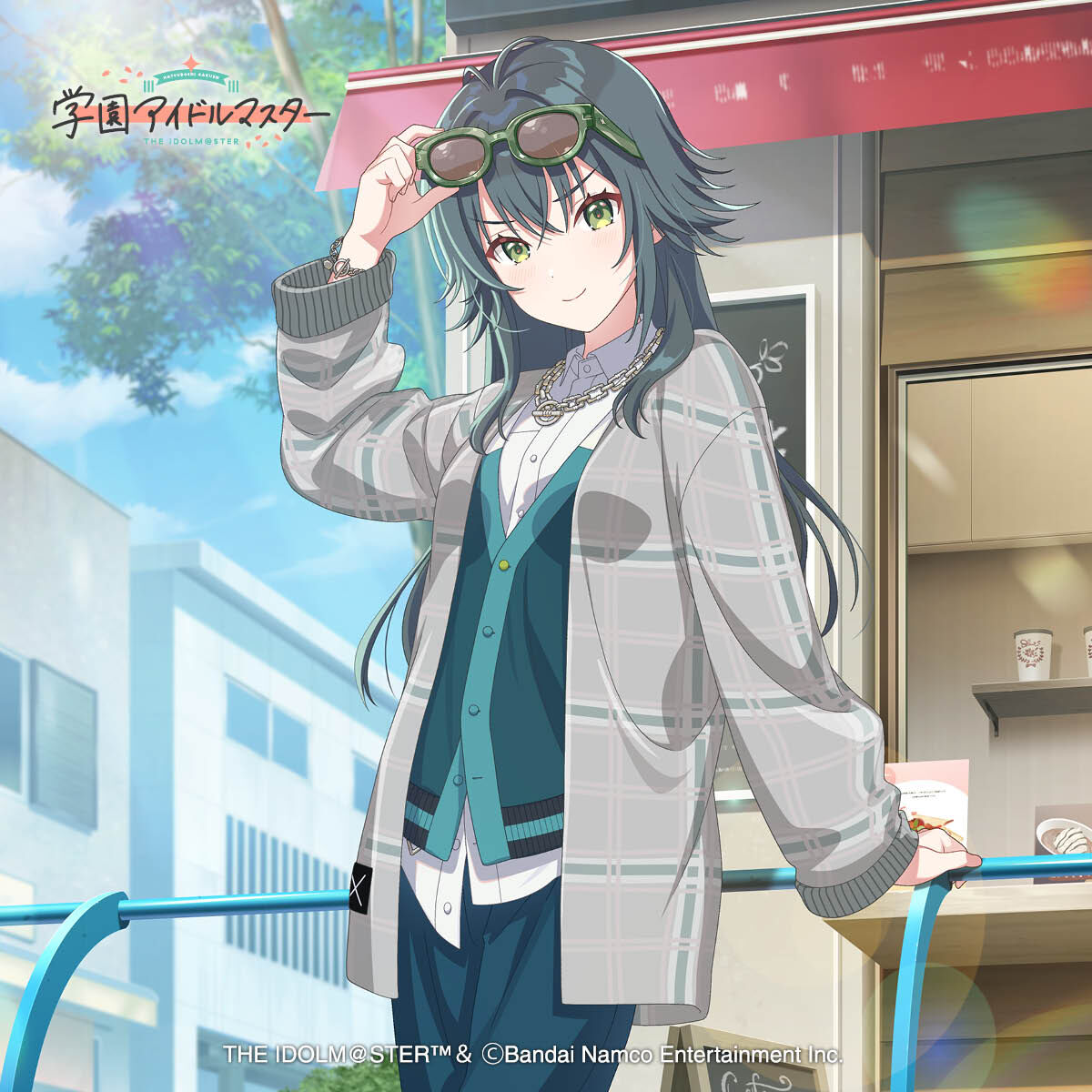 学園アイドルマスター 篠澤広 コントラストブルゾン glamb 学園アイドルマスター 篠澤 広 | gladgarb – glamb Online Store