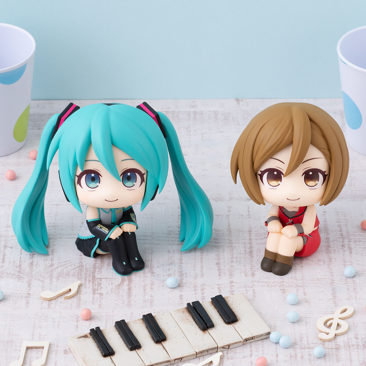 ホロライブるかっぷ限定座布団付き るかっぷ」猫又おかゆ＆戌神ころねセット【限定座布団付き】が