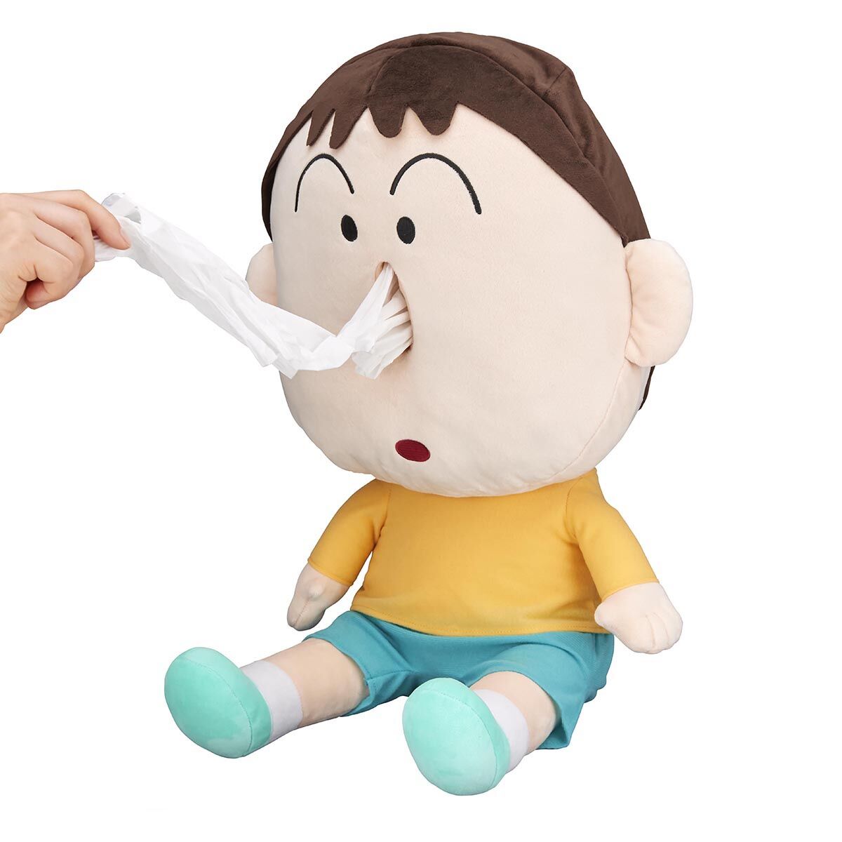 ハナミズふけば～ボーちゃん! ティッシュカバーぬい（2025年12月