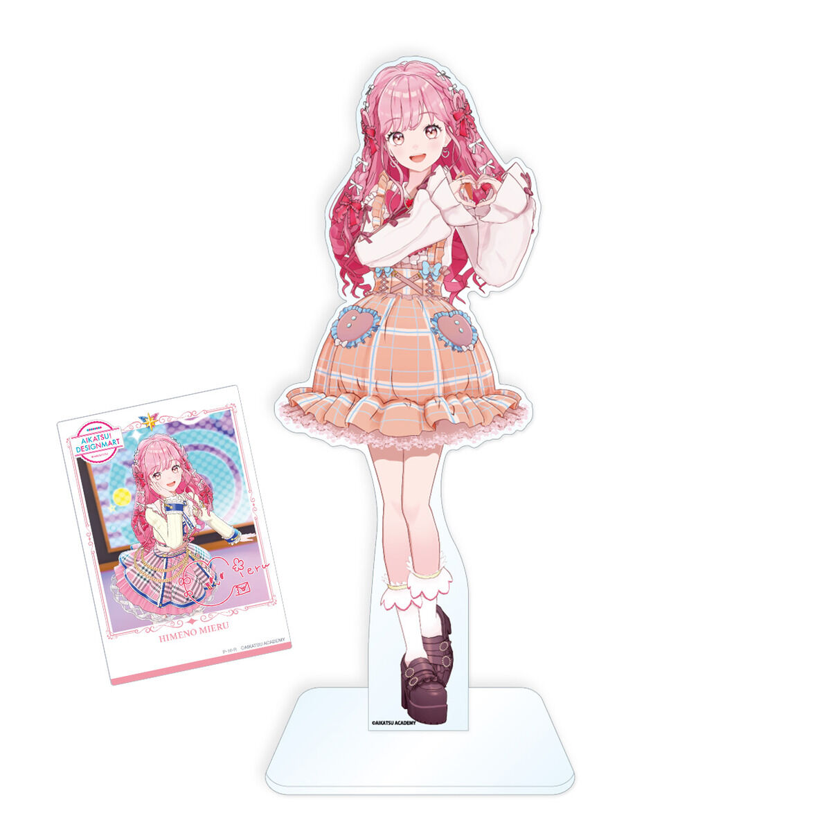 アイカツアカデミー スタンド付きアクリルプレート ハッピーアカデミア 姫乃 ×6 アイカツアカデミー！ スタンド付きアクリルプレート｜商品情報