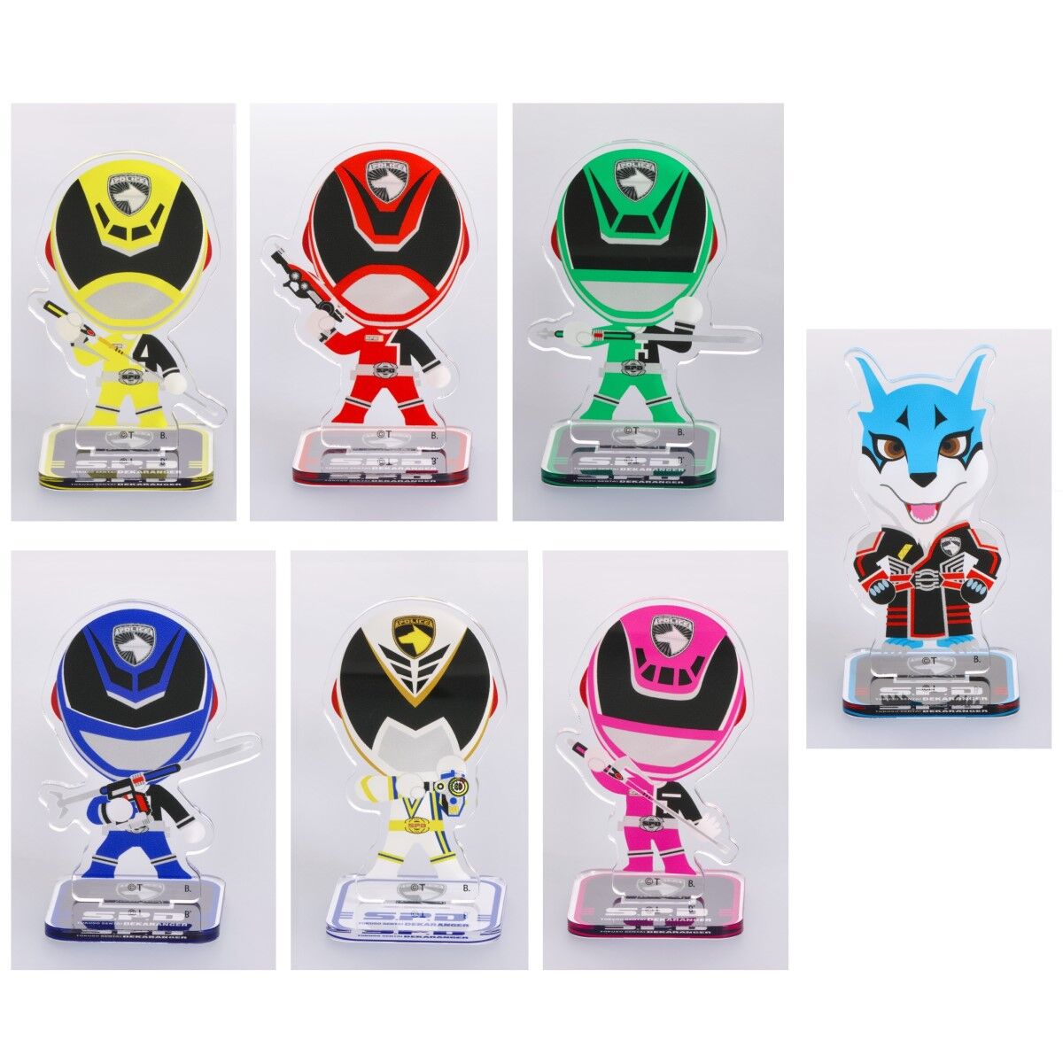 特捜戦隊デカレンジャー デフォルメ アクリルスタンド【全7種】 | 特捜