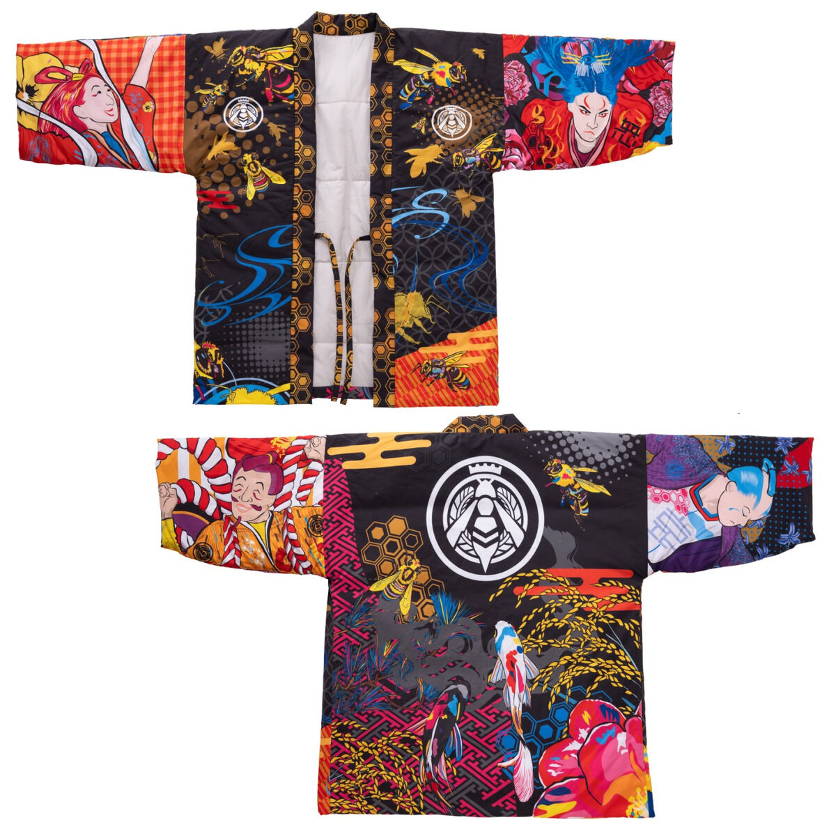 キングオージャー カグラギディボウスキ プレバン限定 羽織 王様戦隊キングオージャー×h.NAOTO カグラギ・ディボウスキ 着物風