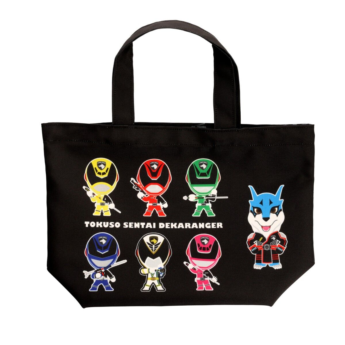 特捜戦隊デカレンジャー デフォルメ ミニトート（ブラック