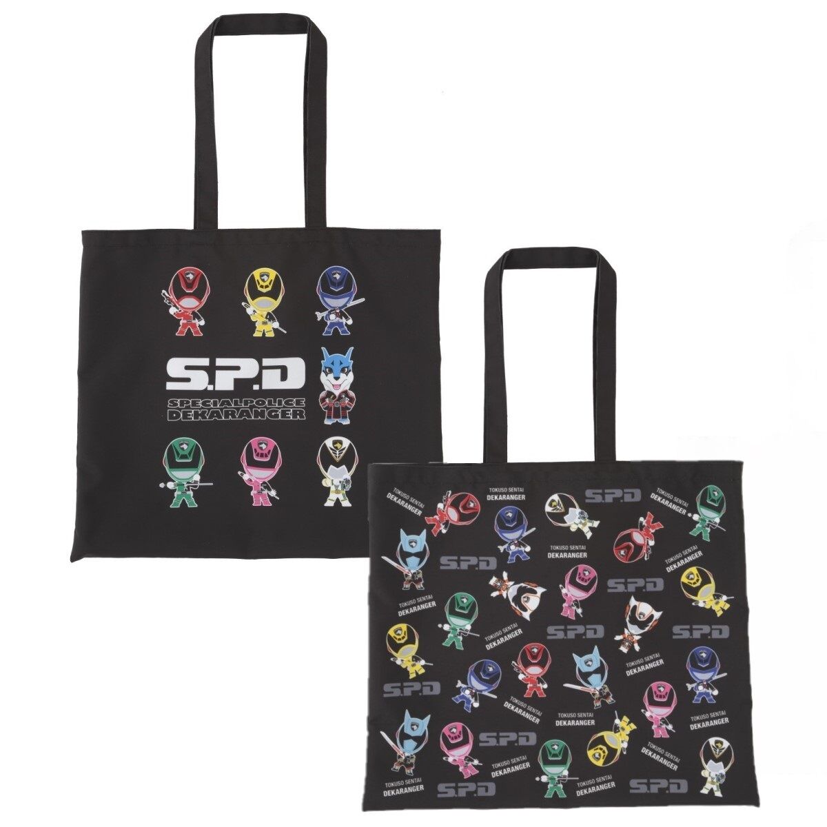 特捜戦隊デカレンジャー デフォルメ トートバッグ | 特捜戦隊