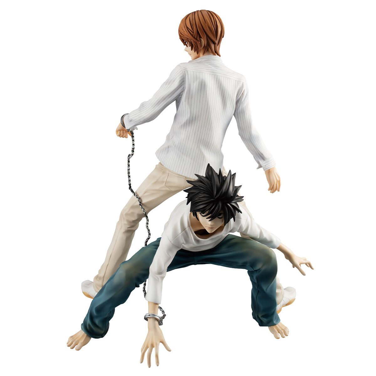 G.E.M.シリーズ メガハウス デスノート 夜神月＆L フィギュア G.E.M.シリーズ DEATH NOTE（デスノート） 夜神月&L【再販