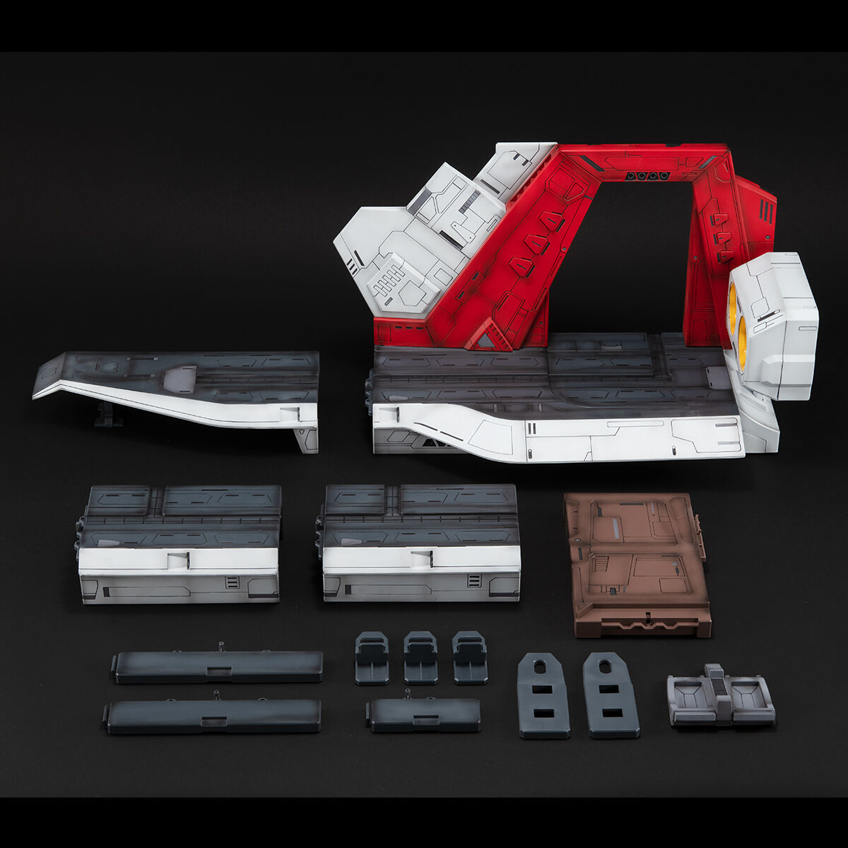 新品未開封　機動戦士Zガンダム　1/144 HGUC用アーガマ　カタパルトデッキ Realistic Model Series 機動戦士Zガンダム アーガマカタパルト