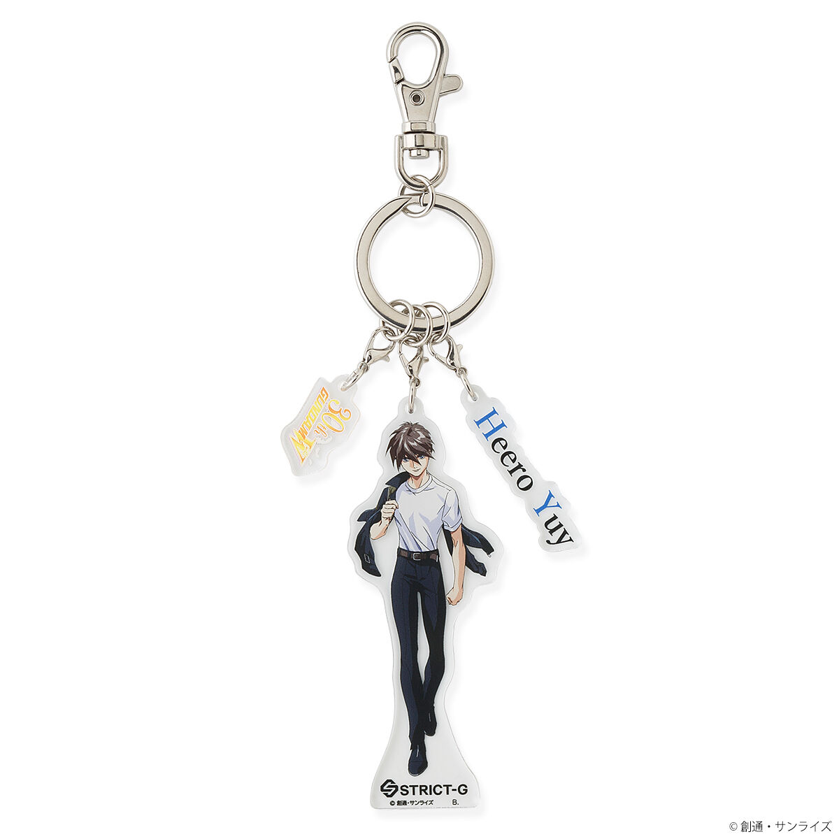 STRICT-G 新機動戦記ガンダムW アクリルキーホルダー ヒイロ リリーナ STRICT-G 新機動戦記ガンダムW アクリルキーホルダー ヒイロ