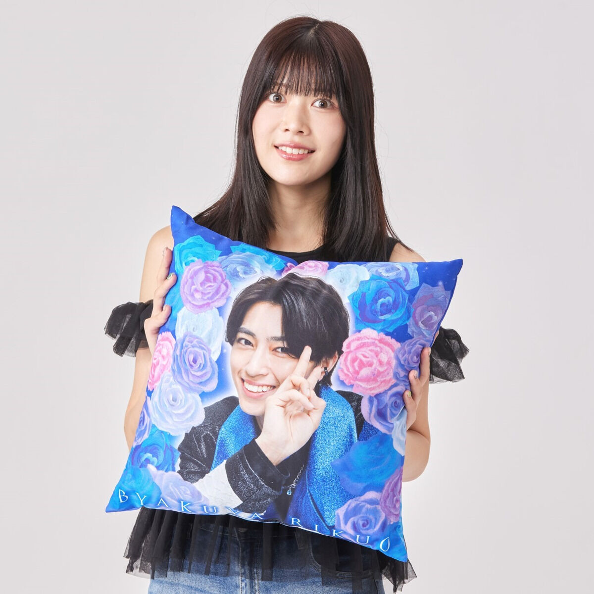 ナンバーワン戦隊ゴジュウジャー リクオニスト 百夜陸王 クッション