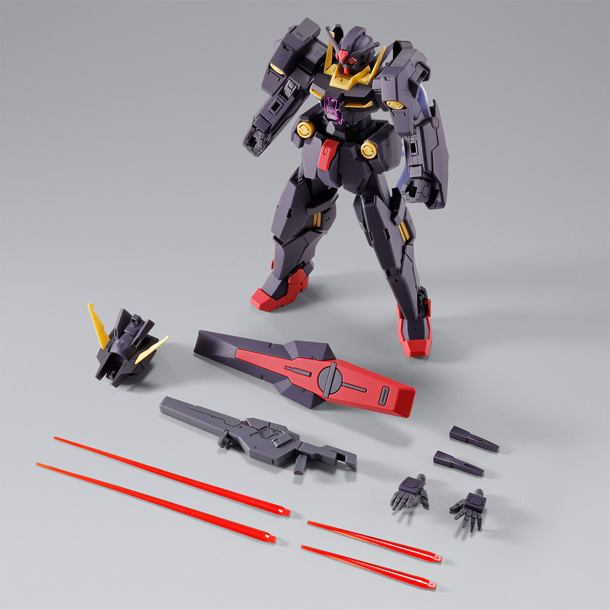HG新品プレバンガンプラセット ダガーL ガンダムプルトーネブラックおまけ付 ガンプラ】HG 1/144 ガンダムプルトーネブラック レビュー